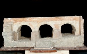 Model van een aquaduct